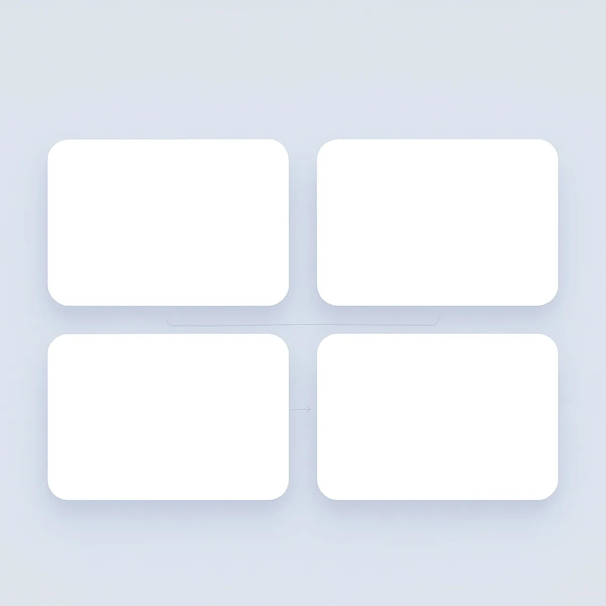 Four-step mechanism panel
